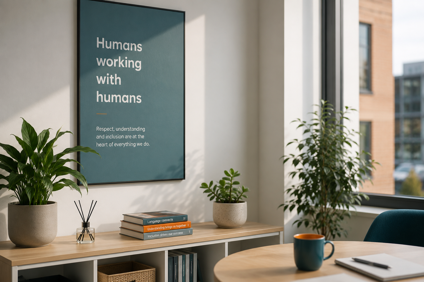 EDI theme message in office enviroment